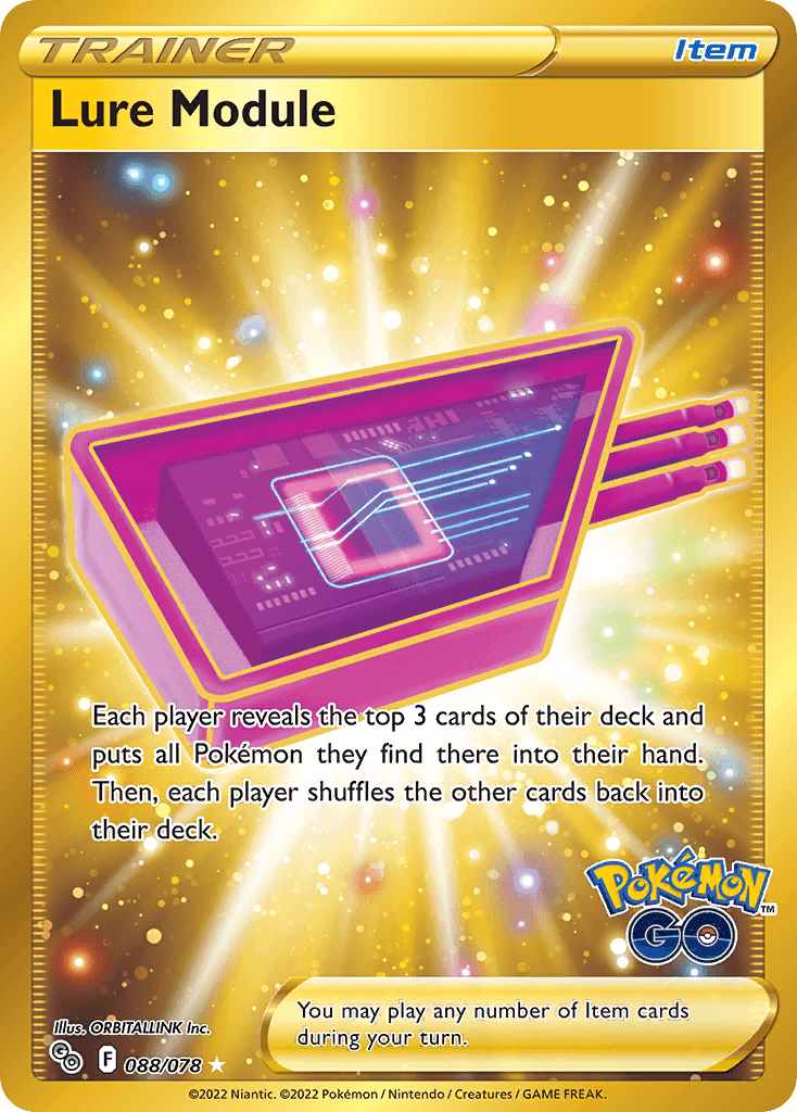 Carta Pokémon Lure Module 88