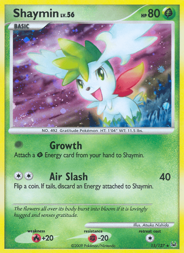 Carta Pokémon Shaymin 15