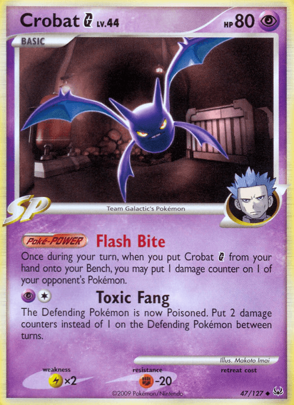 Carta Pokémon Crobat G
