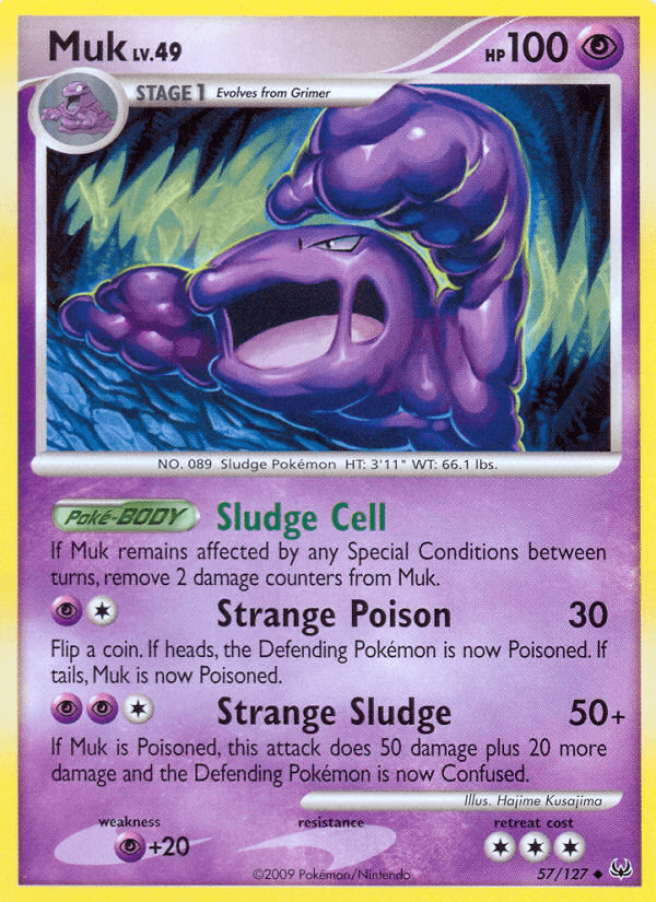 Carta Pokémon Muk