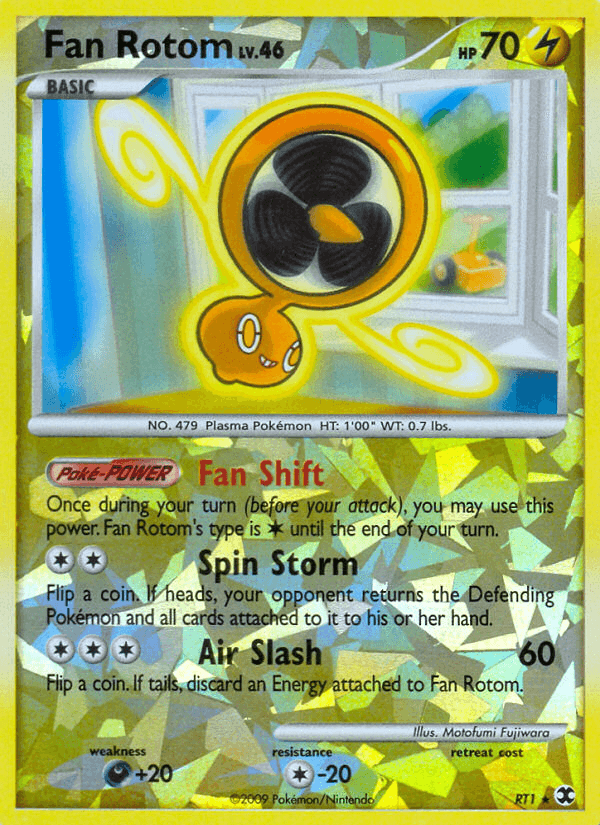 Carta Pokémon Fan Rotom RT1