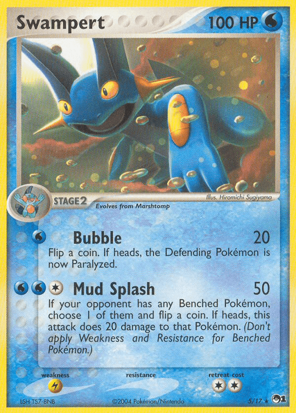 Carta Pokémon Swampert 5