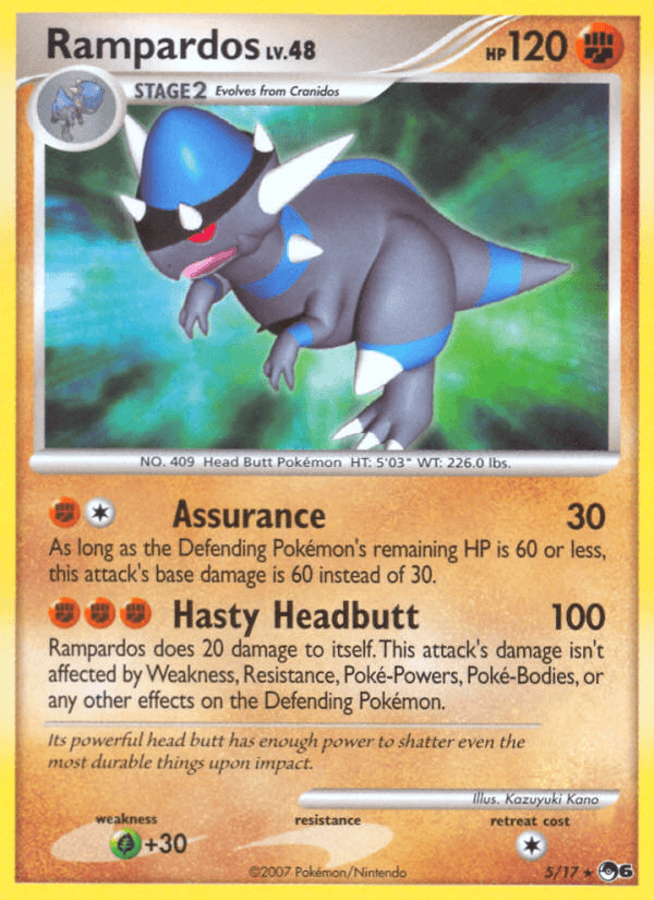 Carta Pokémon Rampardos 5