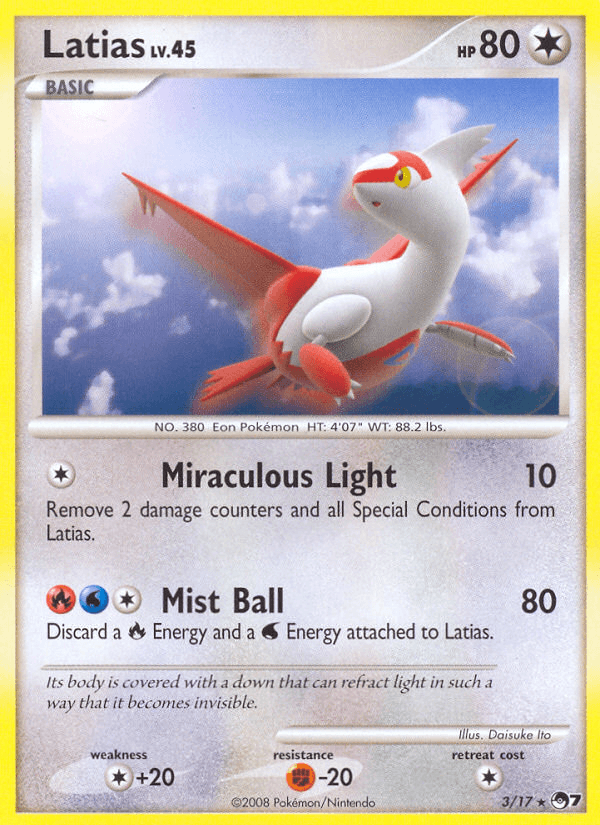 Carta Pokémon Latias 3