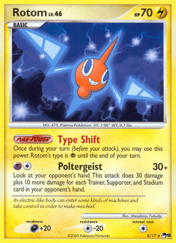 Carta Pokémon Rotom 5