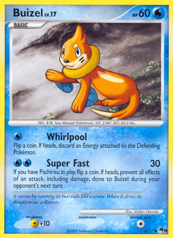 Carta Pokémon Buizel 6