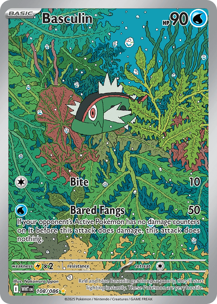 Carta Pokémon Basculin