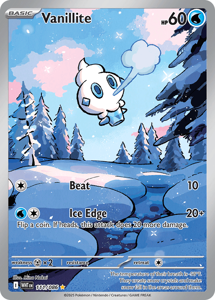 Carta Pokémon Vanillite