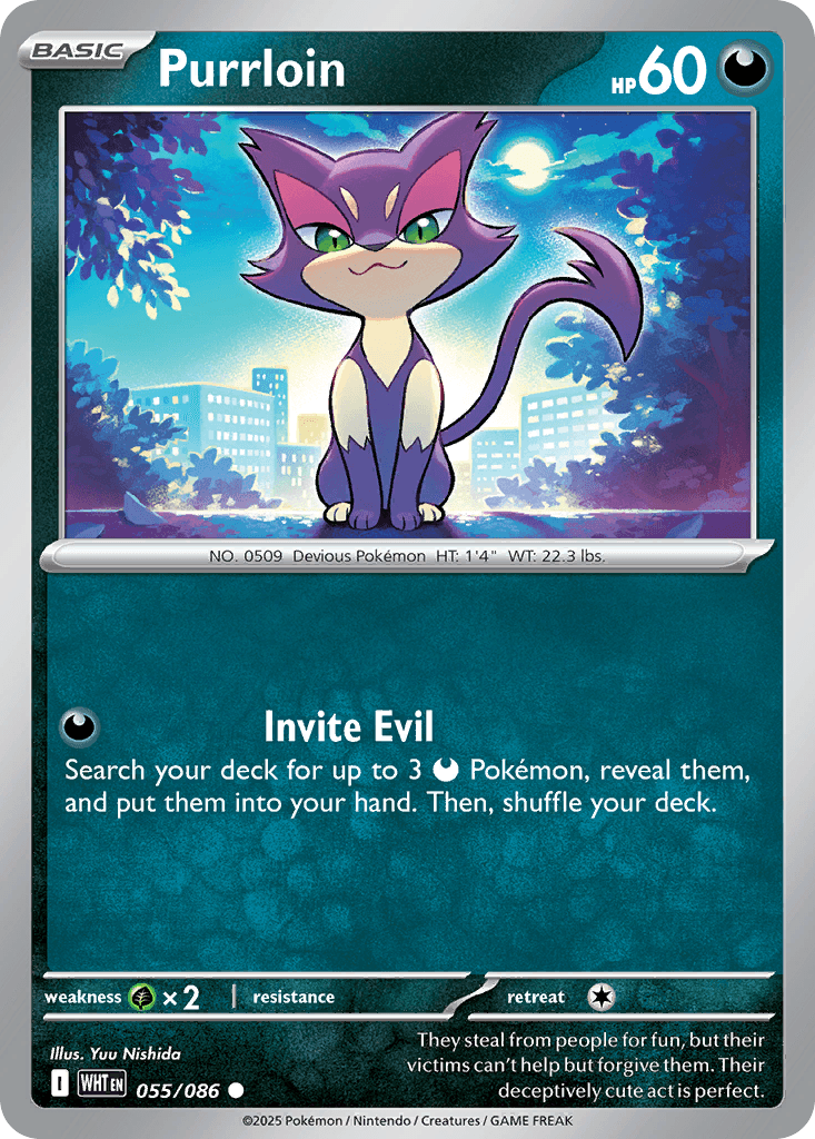 Carta Pokémon Purrloin