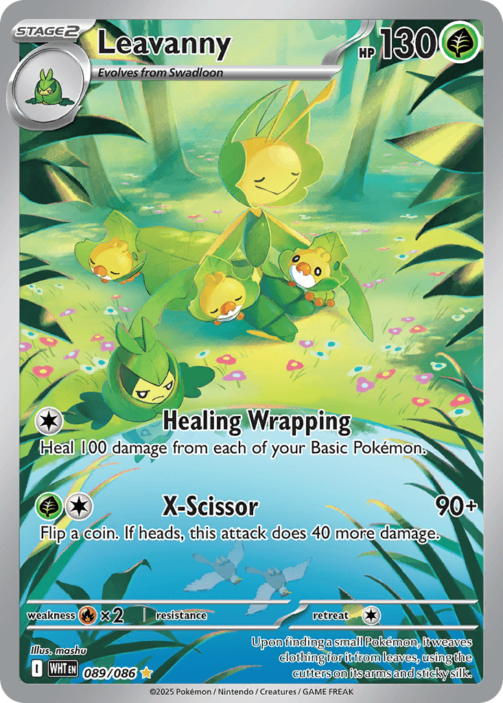 Carta Pokémon Leavanny 89