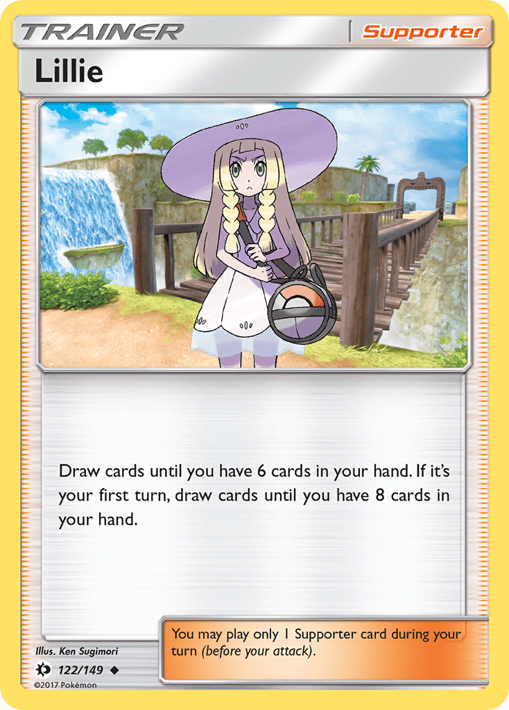 Carta Pokémon Lillie 122