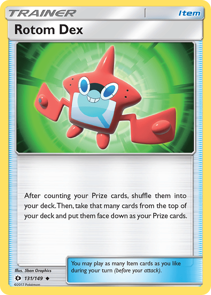 Carta Pokémon Rotom Dex 131
