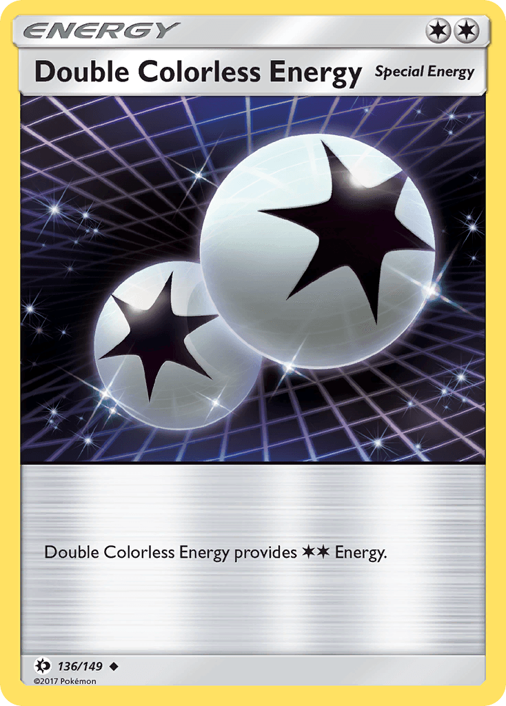 Carta Pokémon Double Colorless Energy 136