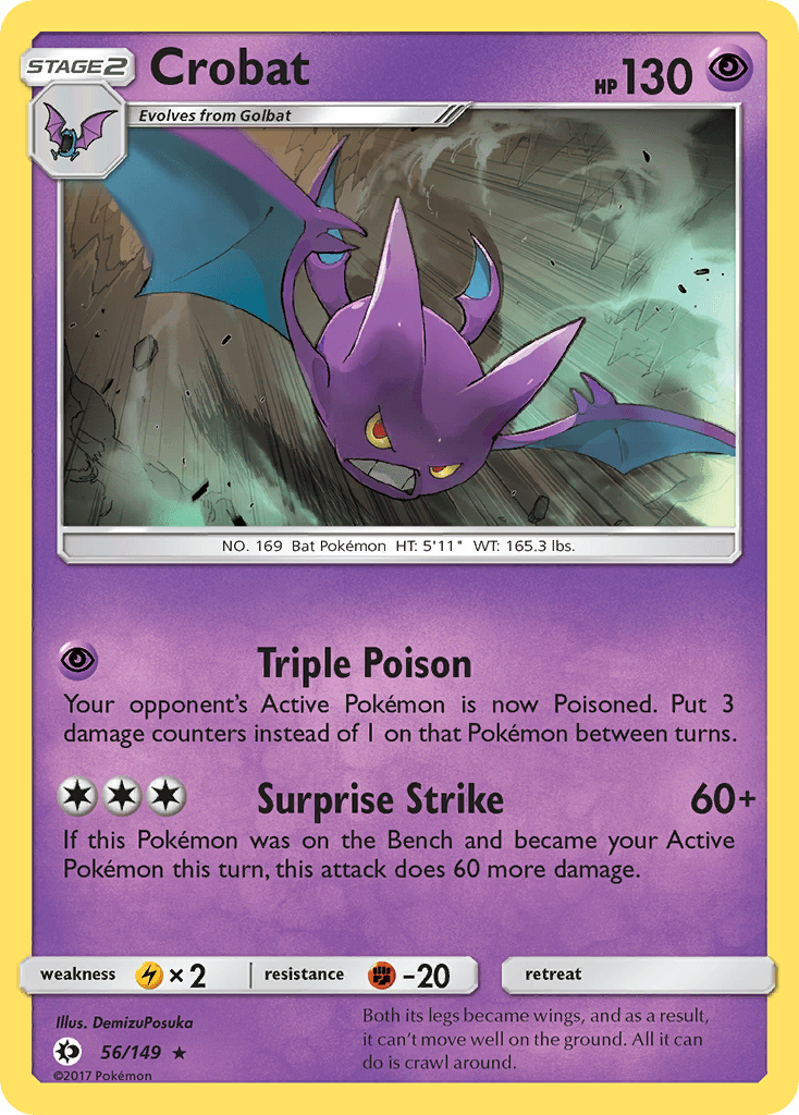 Carta Pokémon Crobat