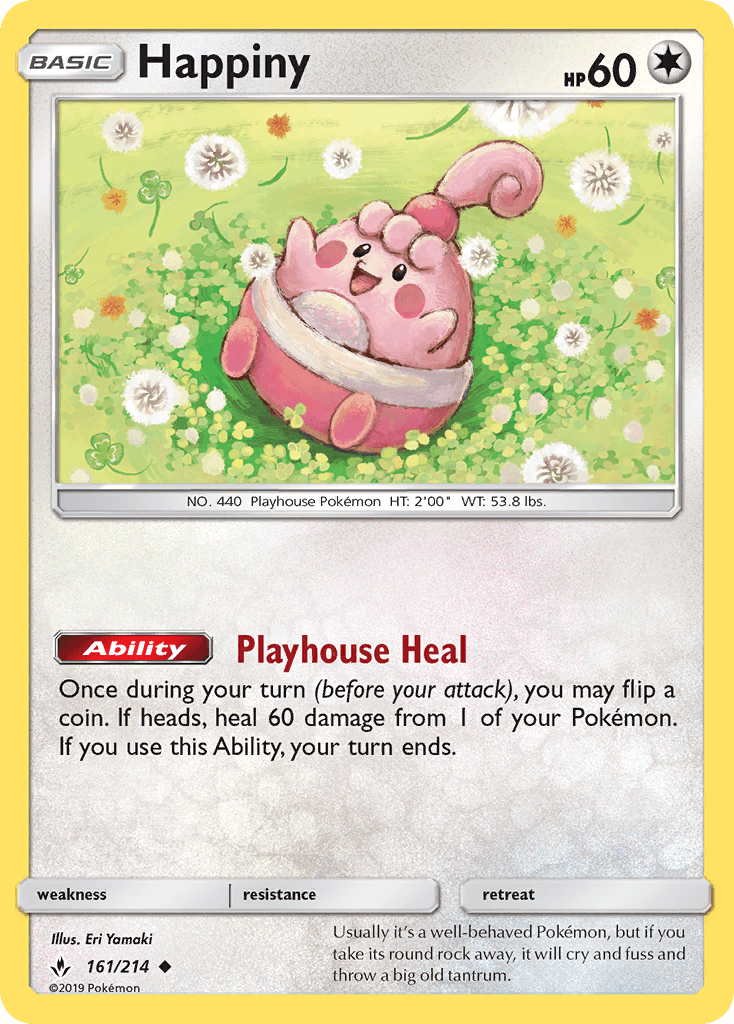 Carta Pokémon Happiny