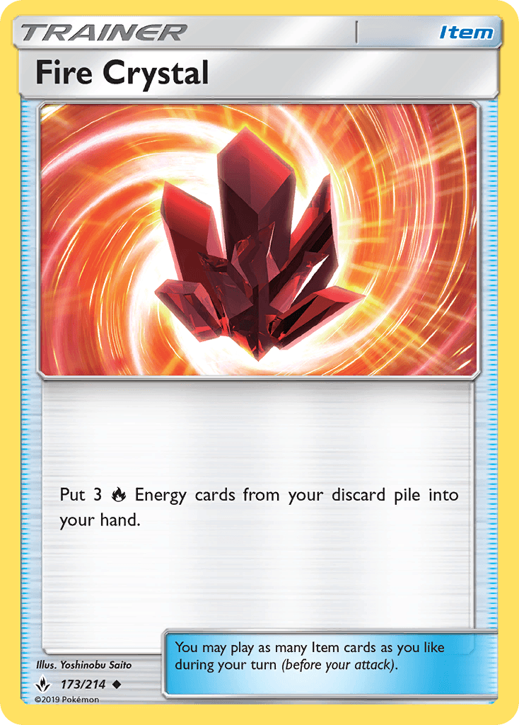 Carta Pokémon Fire Crystal 173