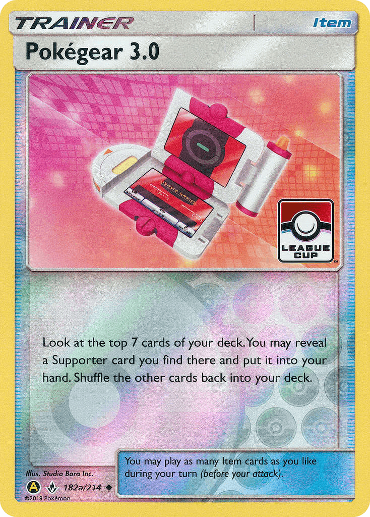 Carta Pokémon Pokégear 3.0 182a