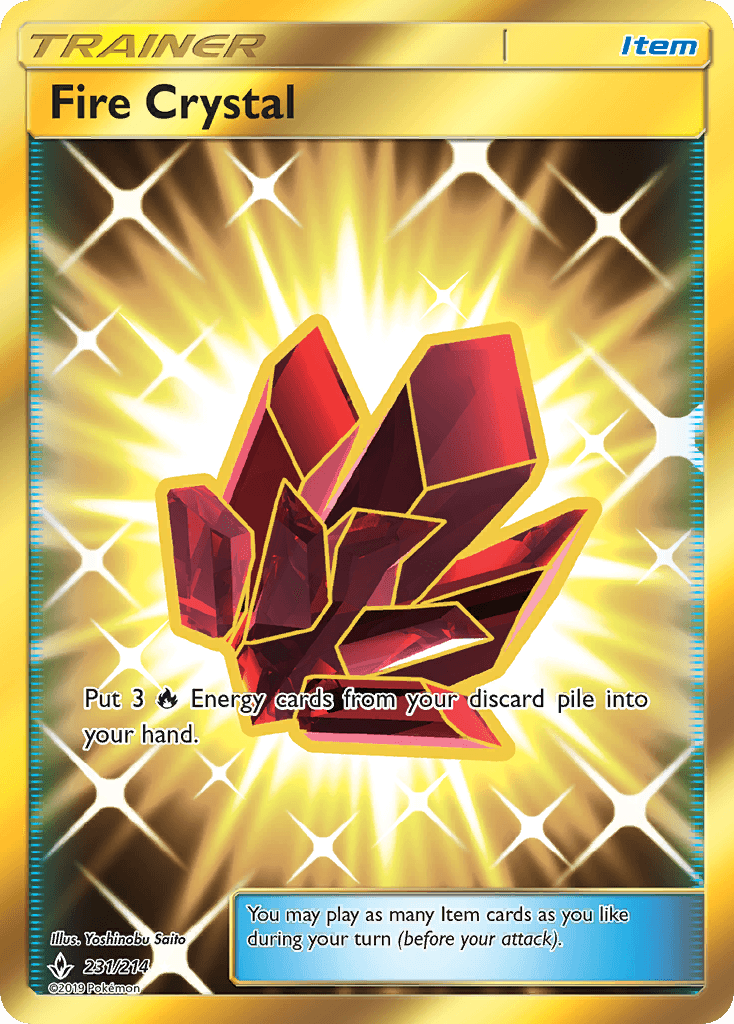 Carta Pokémon Fire Crystal 231