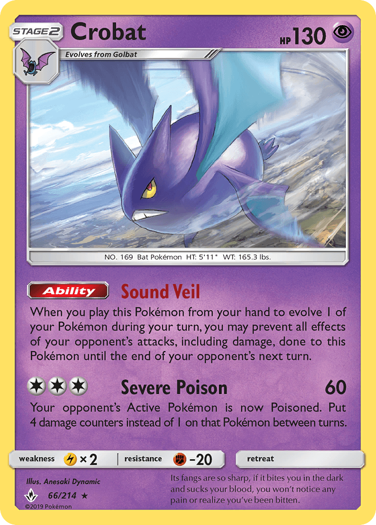 Carta Pokémon Crobat