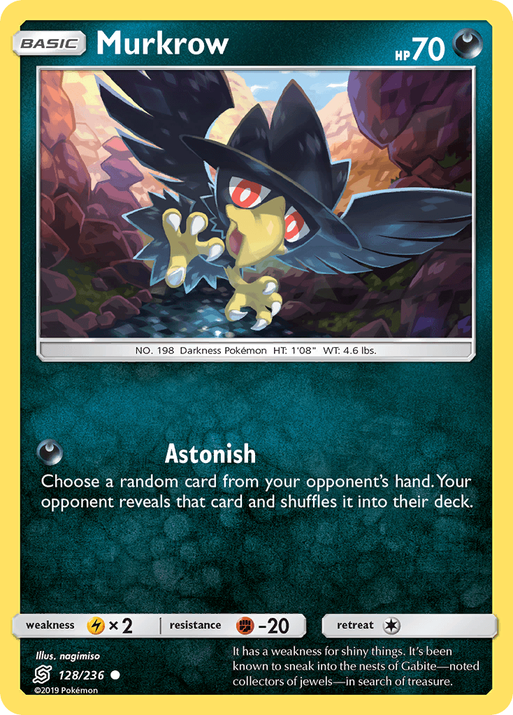 Carta Pokémon Murkrow
