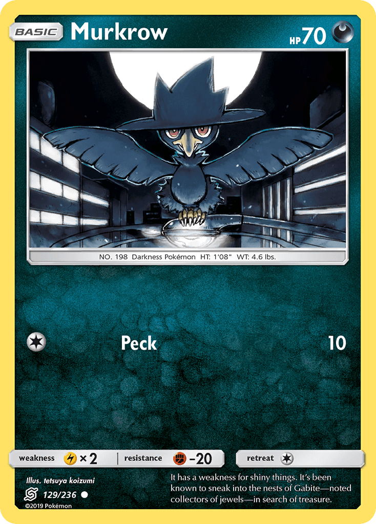 Carta Pokémon Murkrow