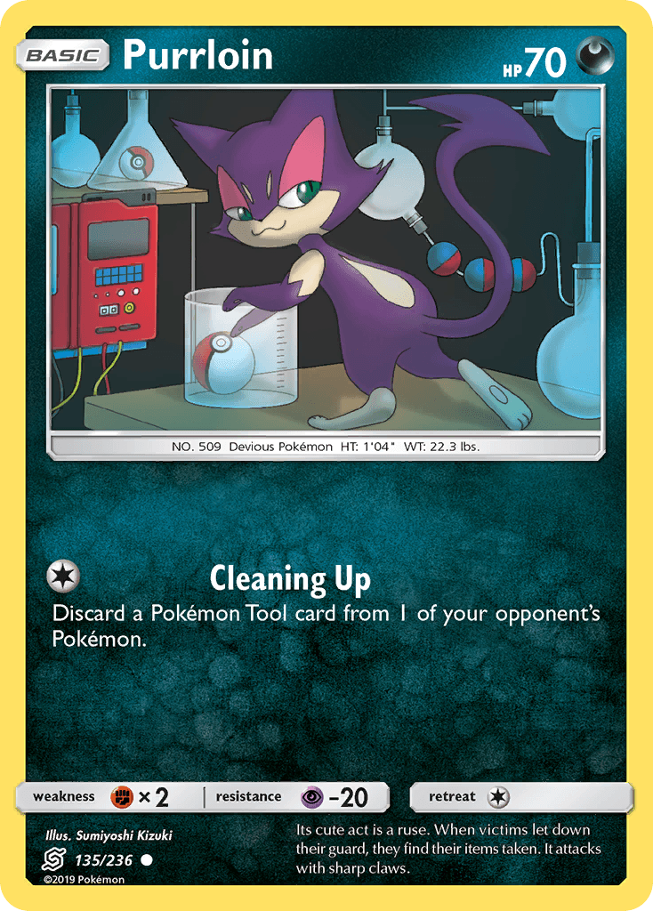 Carta Pokémon Purrloin