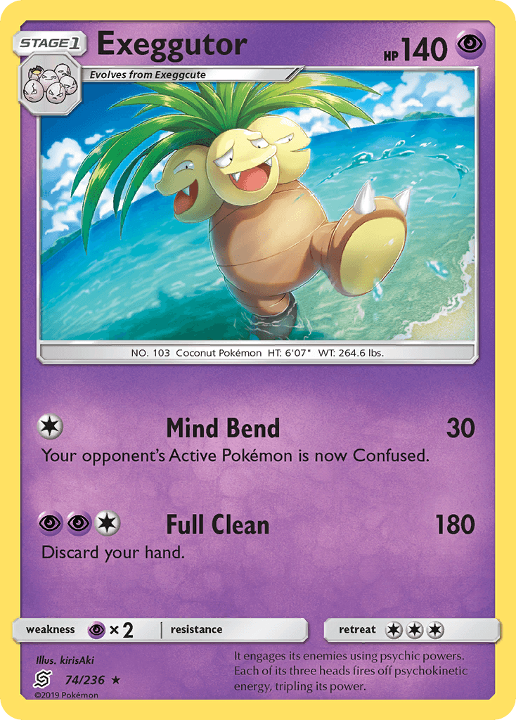 Carta Pokémon Exeggutor