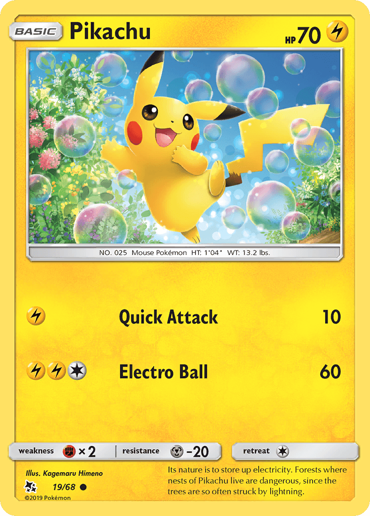 Carta Pokémon Pikachu