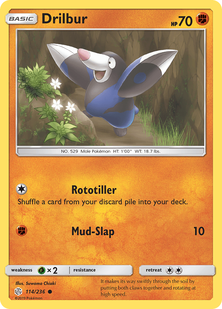 Carta Pokémon Drilbur