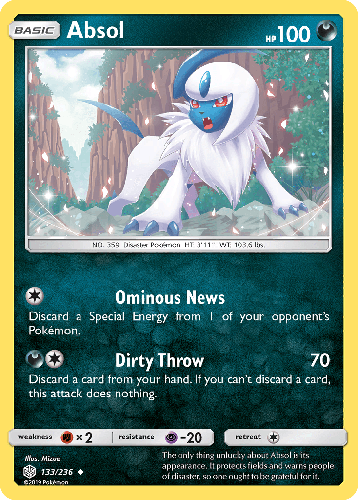Carta Pokémon Absol