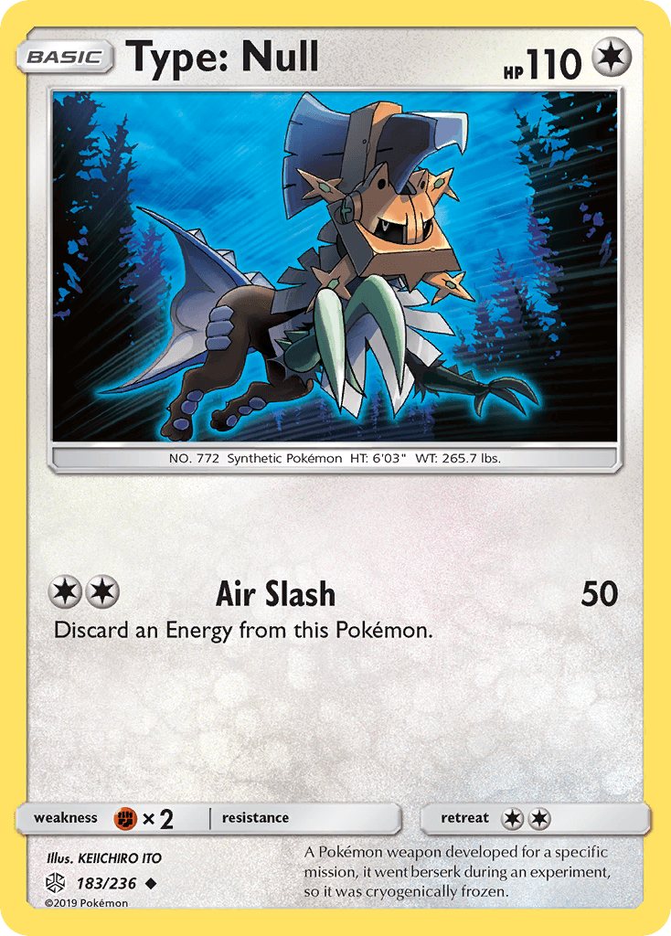 Carta Pokémon Type: Null 183