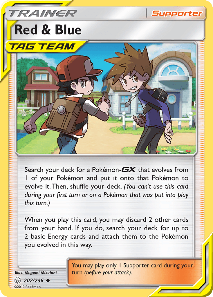 Carta Pokémon Red & Blue 202