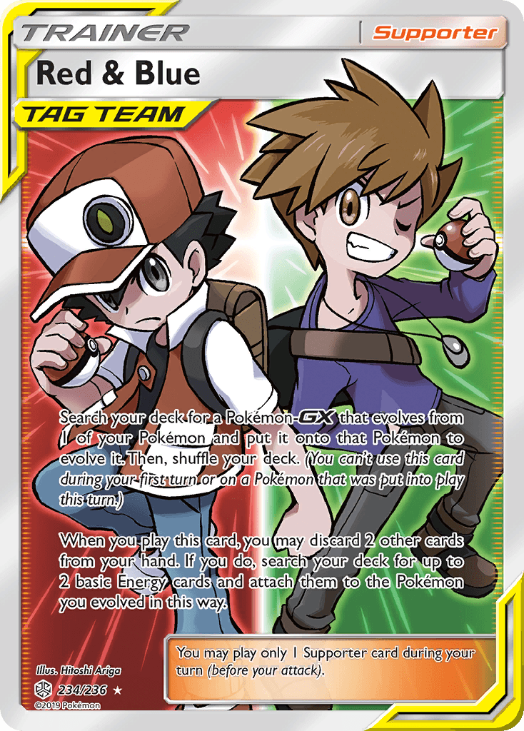 Carta Pokémon Red & Blue 234