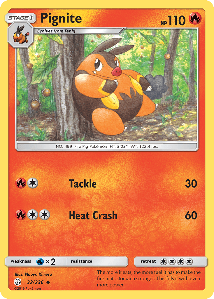 Carta Pokémon Pignite