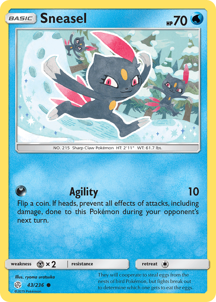 Carta Pokémon Sneasel