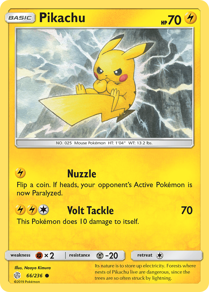 Carta Pokémon Pikachu