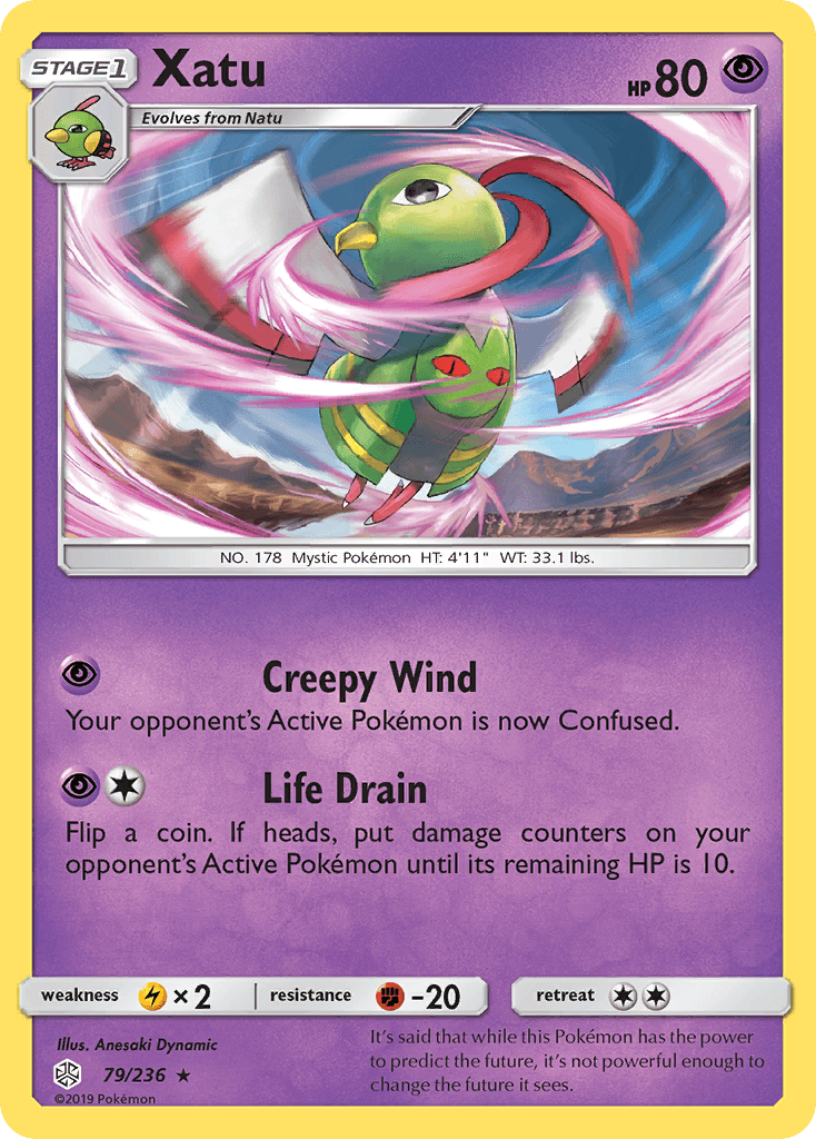 Carta Pokémon Xatu