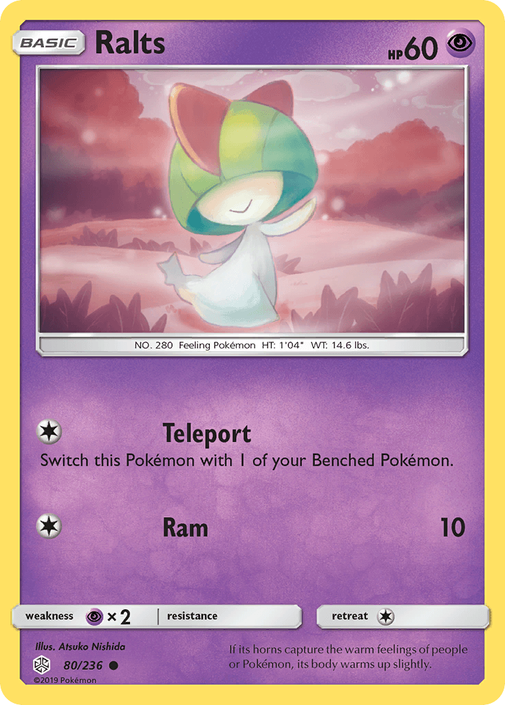 Carta Pokémon Ralts