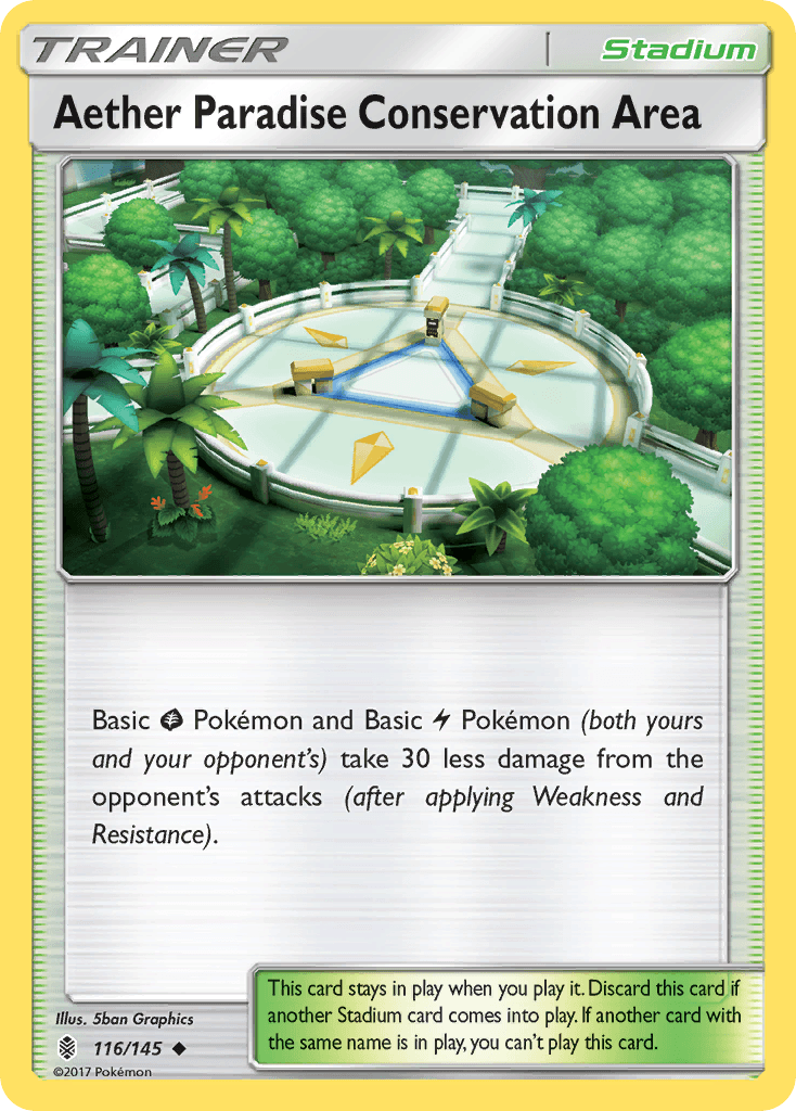 Carta Pokémon Aether Paradise Conservation Area 116