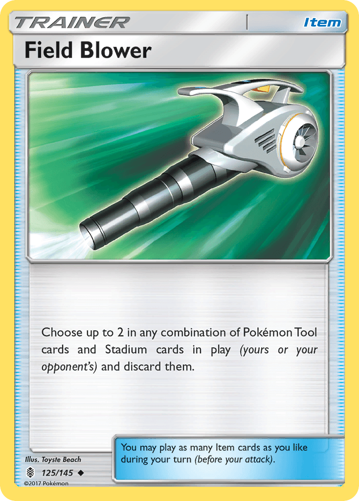 Carta Pokémon Field Blower 125