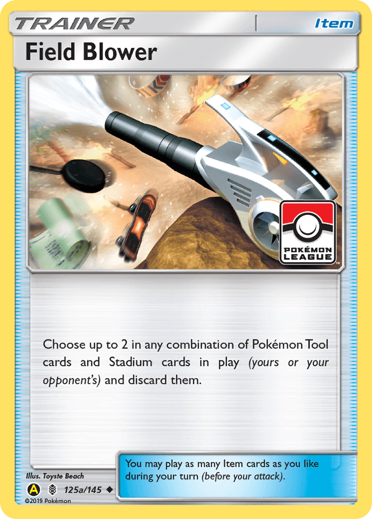 Carta Pokémon Field Blower 125a