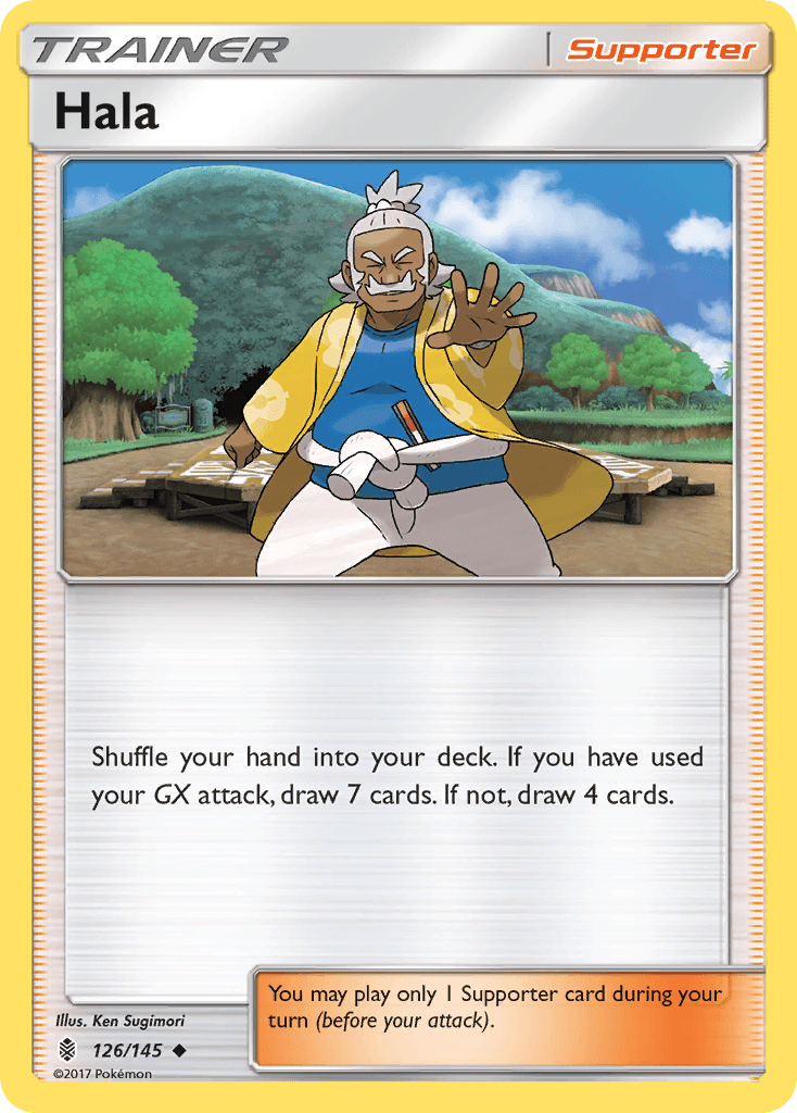 Carta Pokémon Hala 126