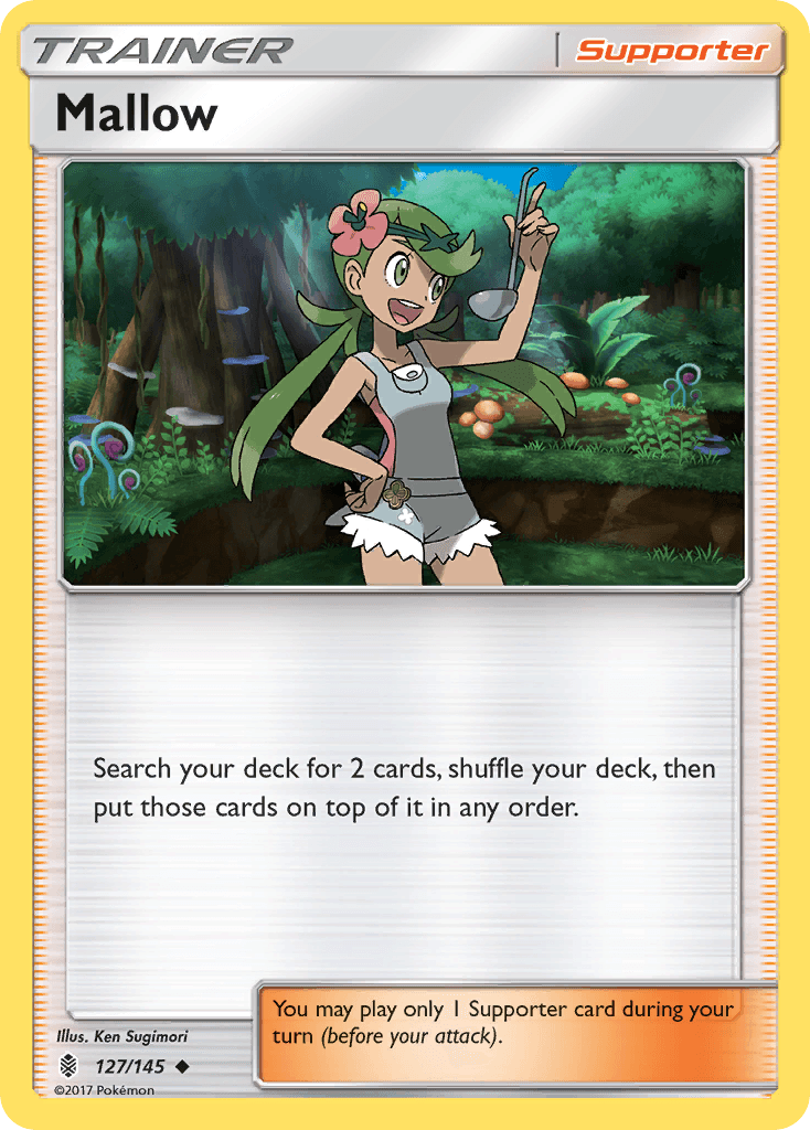 Carta Pokémon Mallow 127