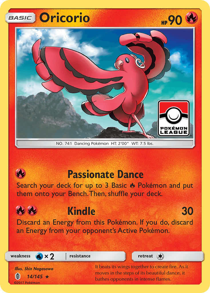 Carta Pokémon Oricorio 14