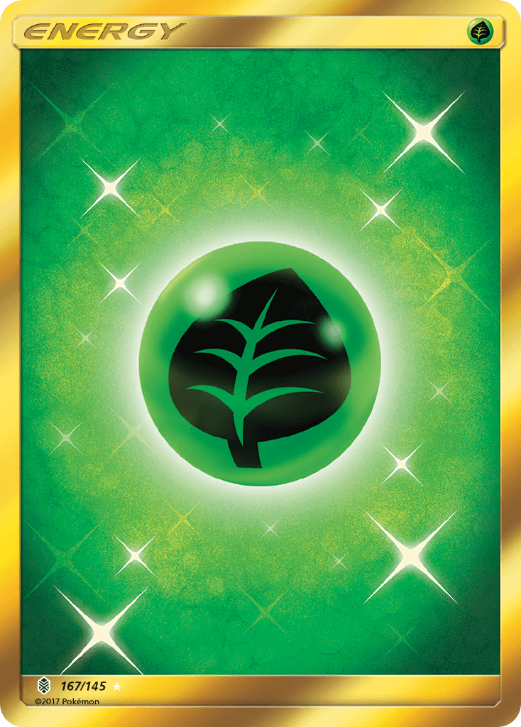 Carta Pokémon Grass Energy 167