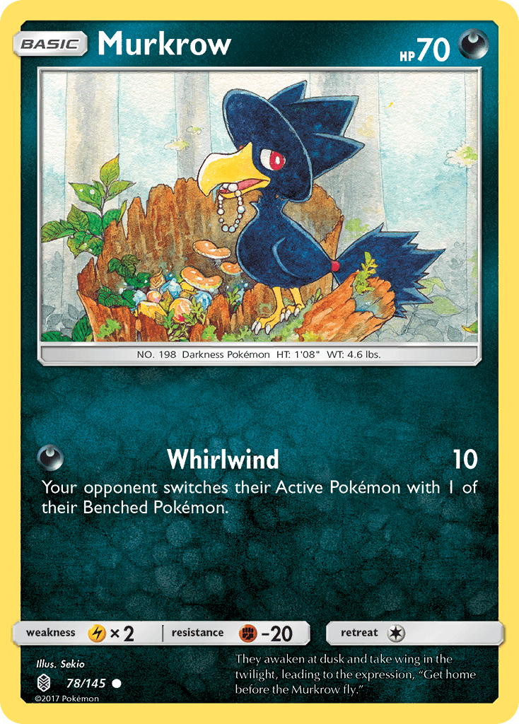 Carta Pokémon Murkrow