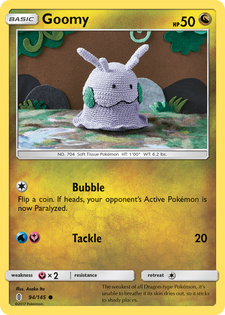 Carta Pokémon Goomy 94