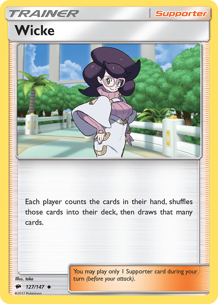 Carta Pokémon Wicke 127