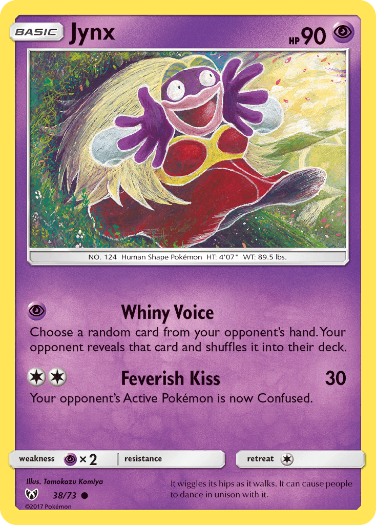 Carta Pokémon Jynx