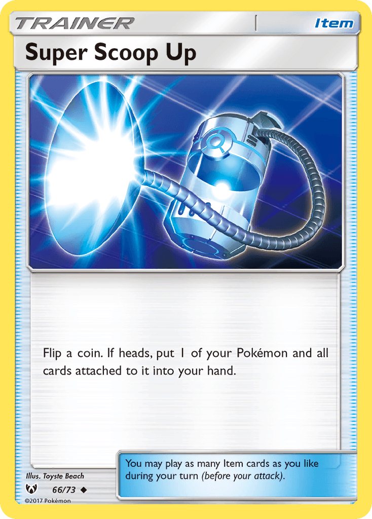 Carta Pokémon Super Scoop Up 66